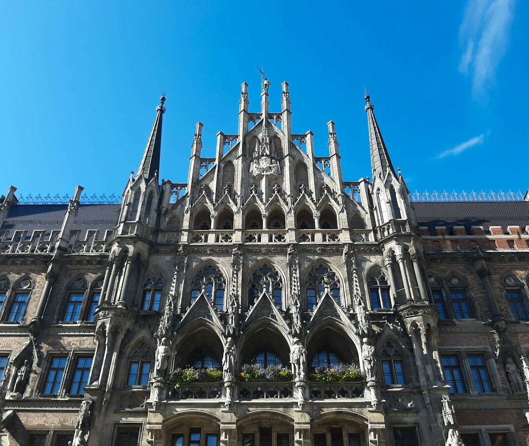 historical munich bank building