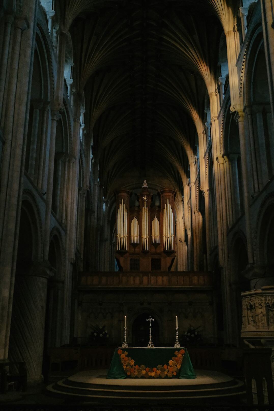 gothic cathedral interior