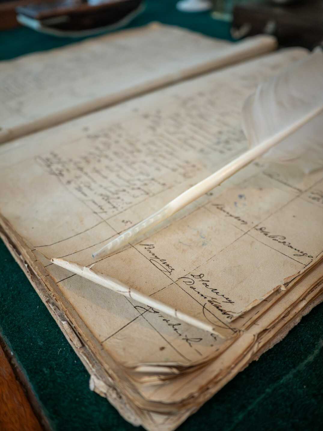 ancient manuscript pages